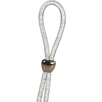 Adjustable Loop Cock Ring Tie Clear