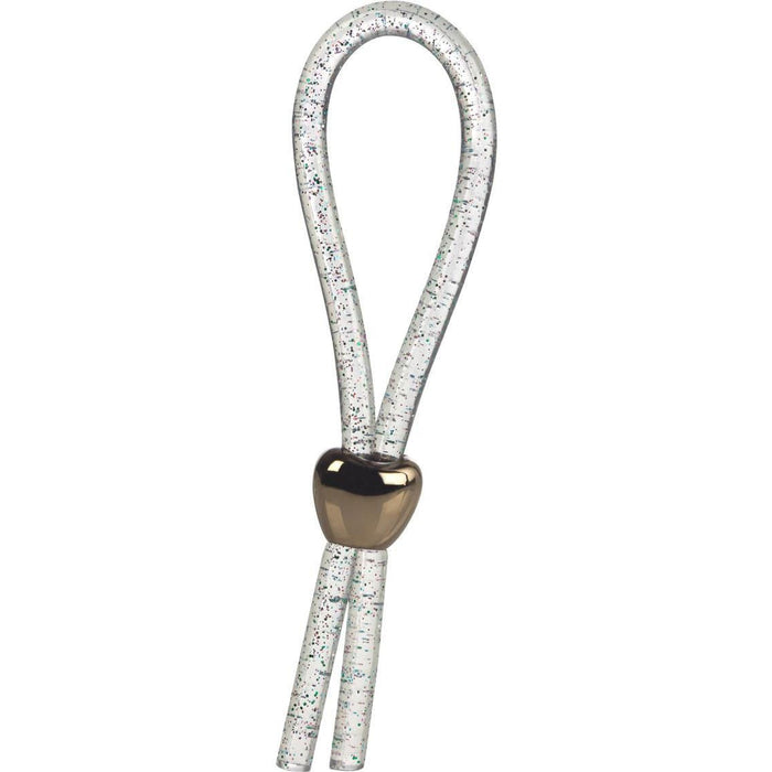 Adjustable Loop Cock Ring Tie Clear