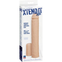 Xtend It Kit Realistic Penis Extender Beige - Add 3" Male Extension