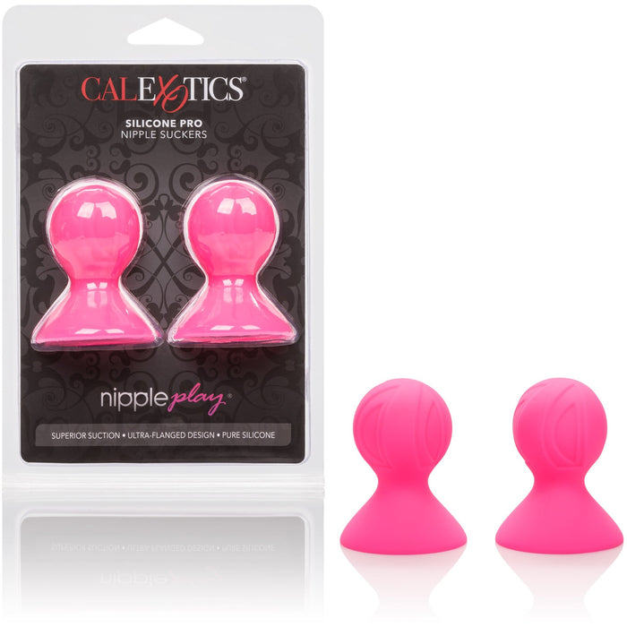 Nipple Play Silicone Pro Nipple Suckers - Pink