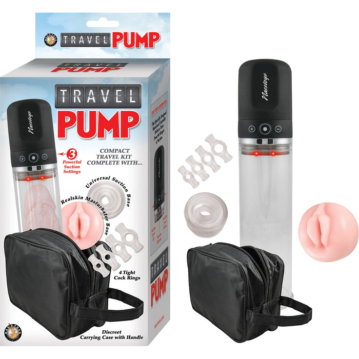 Travel Pump Clear - Male Penis Enlarger Erection Enlargement