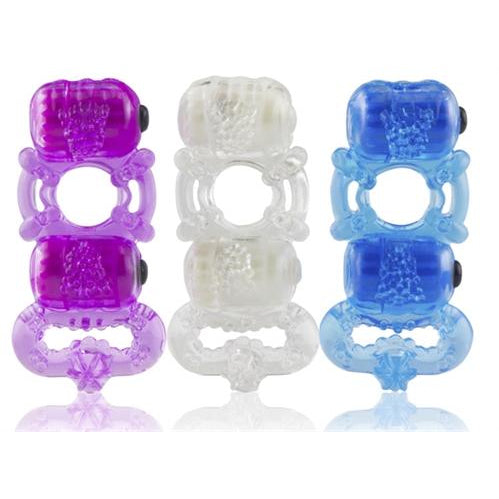 Screaming O The Tri-O Triple Pleasure Cock Ring - Assorted Colors