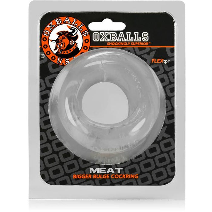 Oxballs Meat Bigger Bulge Cockring - Clear