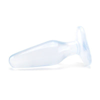 Crystal Jellies Medium Butt Plug Clear - Anal Probe