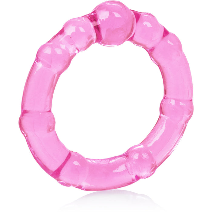 Island Cock Rings Pink - 3 Pack