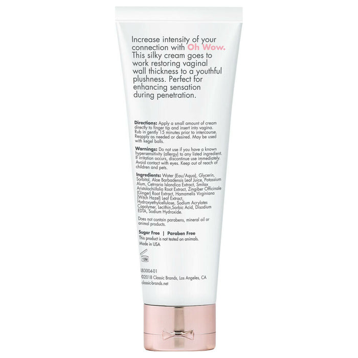 Oh Wow Tightening Gel Fragrance Free 1oz - Vaginal Enhancing Cream