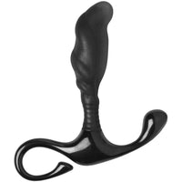 Silicone Wavy Prostate Exerciser - Black