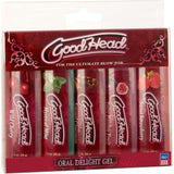 Goodhead Oral Delight Gel - 5 Pack Assorted Sampler