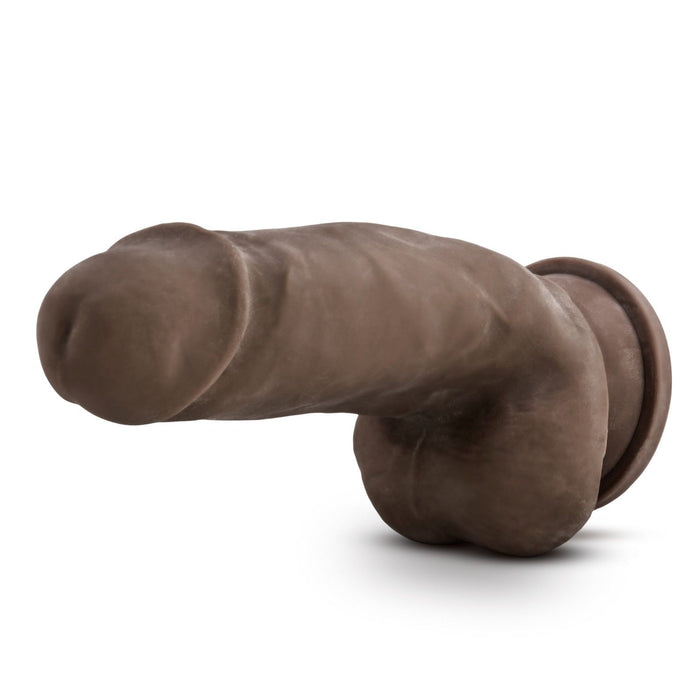 Au Naturel 7" Sensa Feel Fat Boy Brown - Realistic Dildo Dong