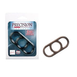 Precision Pump Silicone Male Penis Ring - Grey