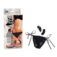 Remote Control 10-Function Vibrating Little Black Panty