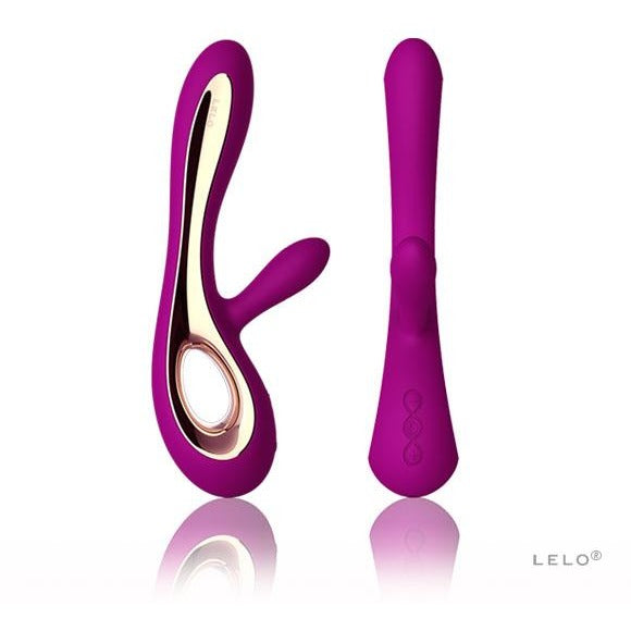 Lelo Insignia Soraya Dual-Action Vibrator - Deep Rose