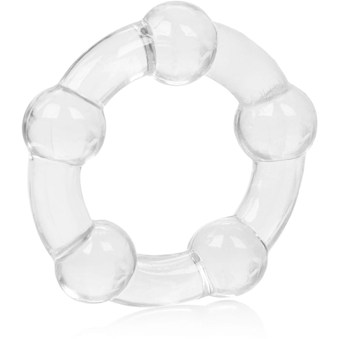 Island Cock Rings Clear - 3 Pack