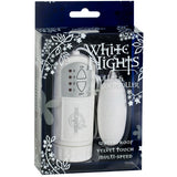 White Nights Velvet Touch Bullet Vibe - Clitoral Egg Vibrator