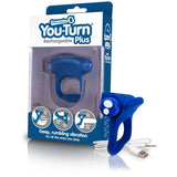 Charged You Turn Plus Finger Vibe / C-Ring - Blue