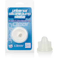 Universal Silicone Pump Sleeve Clear - Penis Pump Replacement Seal