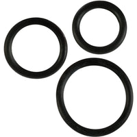 Rubber Ring Black - 3 Pack Set