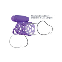 Fantasy C-Ringz Vibrating Couples Cage