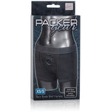 Packer Gear Black Boxer Brief Harness - Extra Small / Small