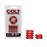 Colt Enhancer Penis Rings - Red