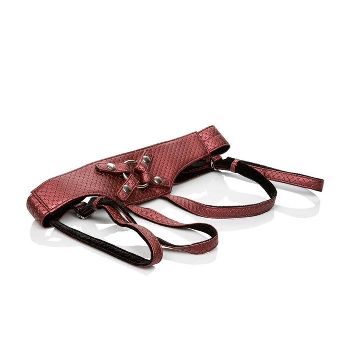 Her Royal Harness The Regal Empress Red - Strap-On Harness