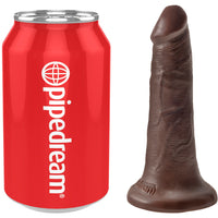 King Cock 5" Penis Brown - Realistic Dildo Dong