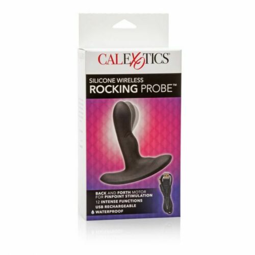 Silicone Wireless Rocking Probe - Rechargeable Anal Butt Plug