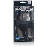 Packer Gear Black Brief Harness - Extra Small / Small