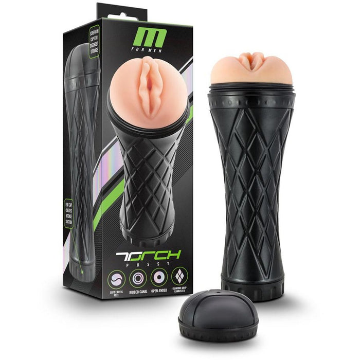 M for Men The Torch Pussy Beige - Male Masturbator