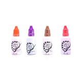 Edible Body Paints Set of 4 w/ Brush - Couples Foreplay Fun