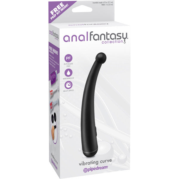 Anal Fantasy Vibrating Curve - Male Prostate Massager P-spot Vibrator