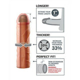 Fantasy X-Tensions Perfect 1" Penis Extension - Beige