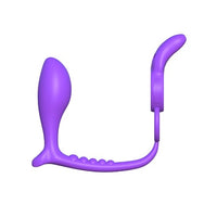 Fantasy C-Ringz Ass-Gasm Vibrating Rabbit - Penis Cock Ring w/ Anal Butt Plug