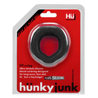 Oxballs Hunkyjunk Fit Ergo Long-Wear C-Ring - Black