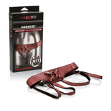 Her Royal Harness The Regal Empress Red - Strap-On Harness