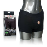 Packer Gear Black Boxer Brief Harness - 2XL / 3XL