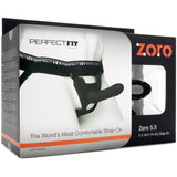 Perfect Fit Zoro 5.5" Hollow Strap-on - Black