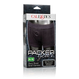 Packer Gear Black Boxer Brief Harness - 2XL / 3XL