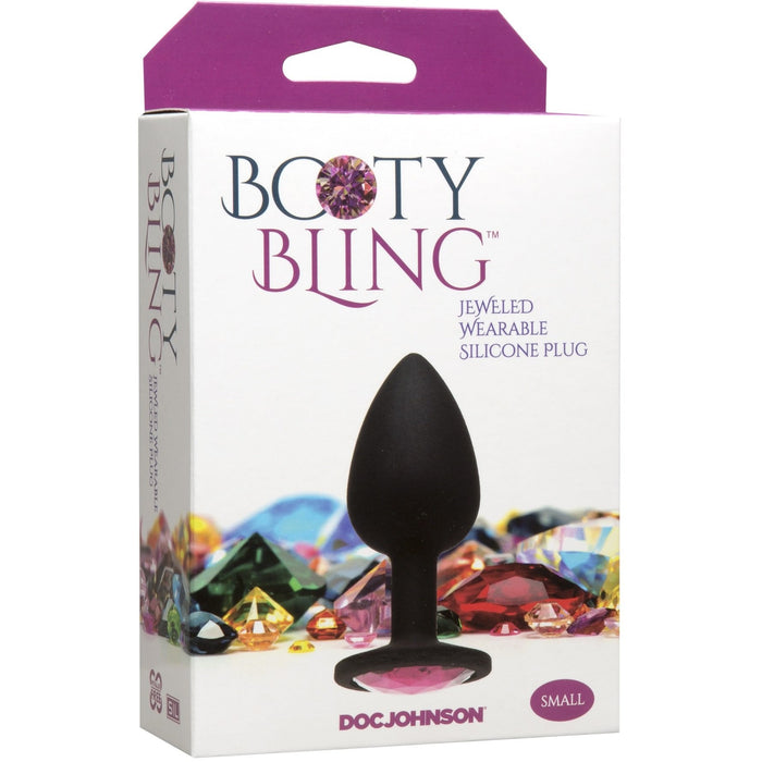 Booty Bling Butt Plug Small - Pink