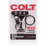 Colt Ball Spreader Cock Ring Set - Black