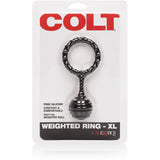 Colt Weighted Cock Ring Black - XL