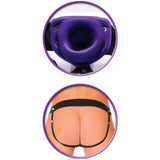 Fetish Fantasy Hollow Strap-on for Him or Her - Purple