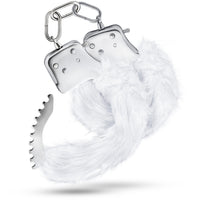 Temptasia Plush Fur Cuffs - White