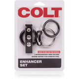 Colt Enhancer Cock Ring Set Black