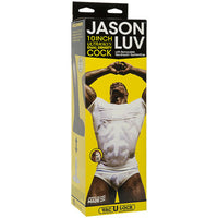 Jason Luv 10" Ultraskyn Dildo w/ Removable Vac-U-Lock Suction Cup