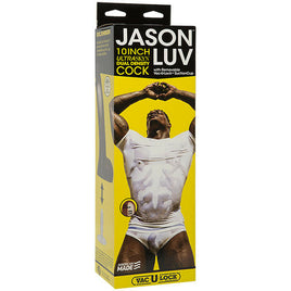 Jason Luv 10" Ultraskyn Dildo w/ Removable Vac-U-Lock Suction Cup