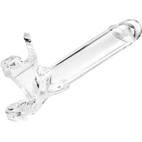 Perfect Fit Zoro Knight 6" Hollow Strap-on - Clear