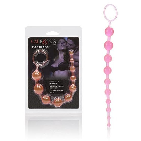 X-10 Anal Beads Pink