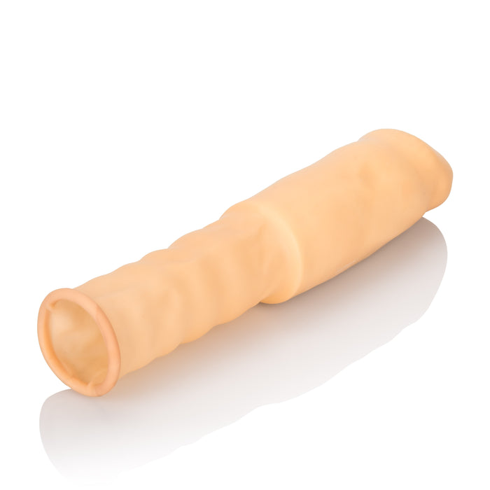 4" Latex Male Penis Extension - Beige