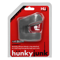 Oxballs Hunkyjunk Connect Cock & Ball Tugger - Gray